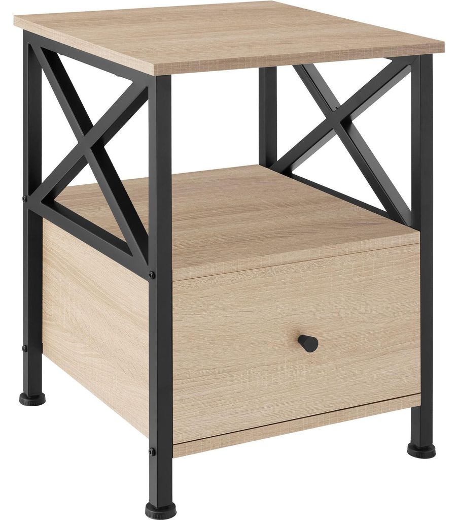 TecTake 404733, Boční/koncový kávový stolek, Dřevo Obrázek produktu 