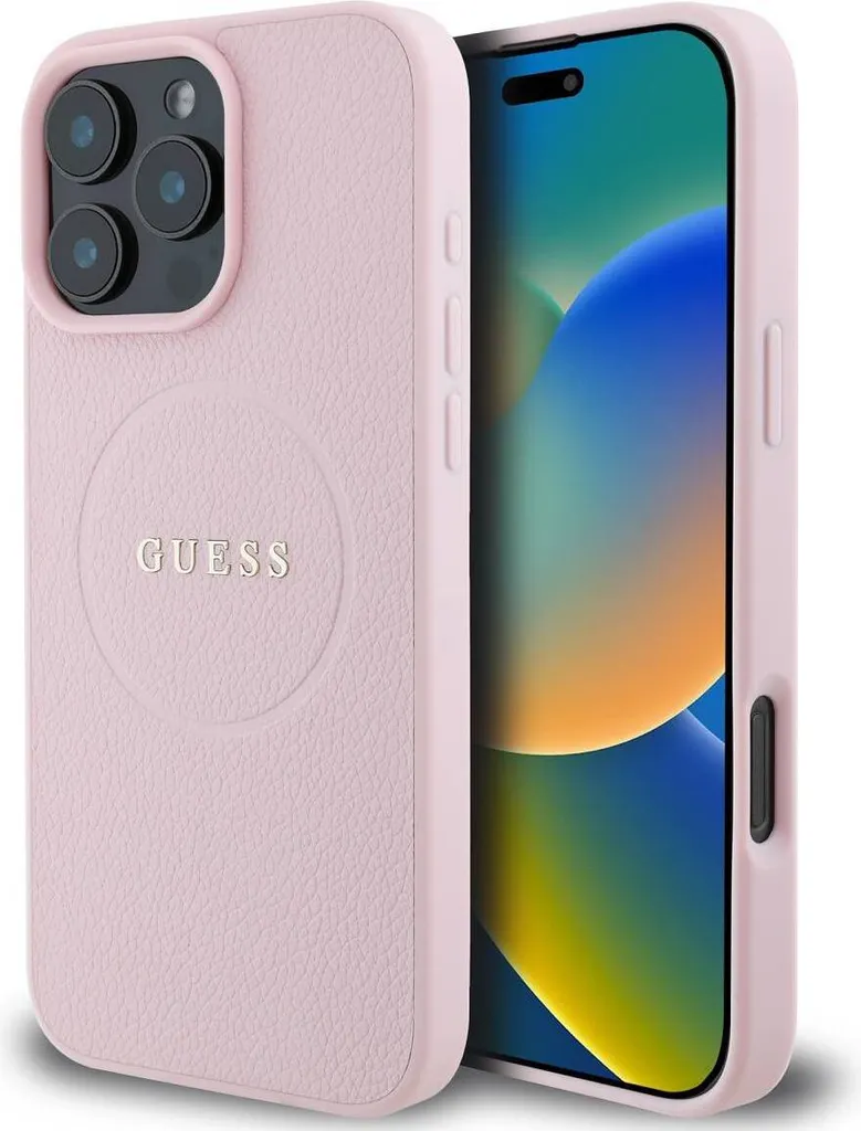 Custodia Guess iPhone 16 Pro Magsafe Rosa: Protezione e Stile Rigido