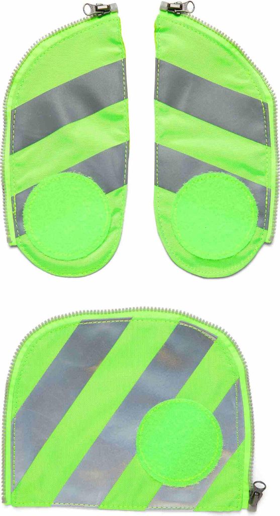 ergobag Fluo Zip-Set Sicherheitsset mit Reflektorstreifen Produktbild 