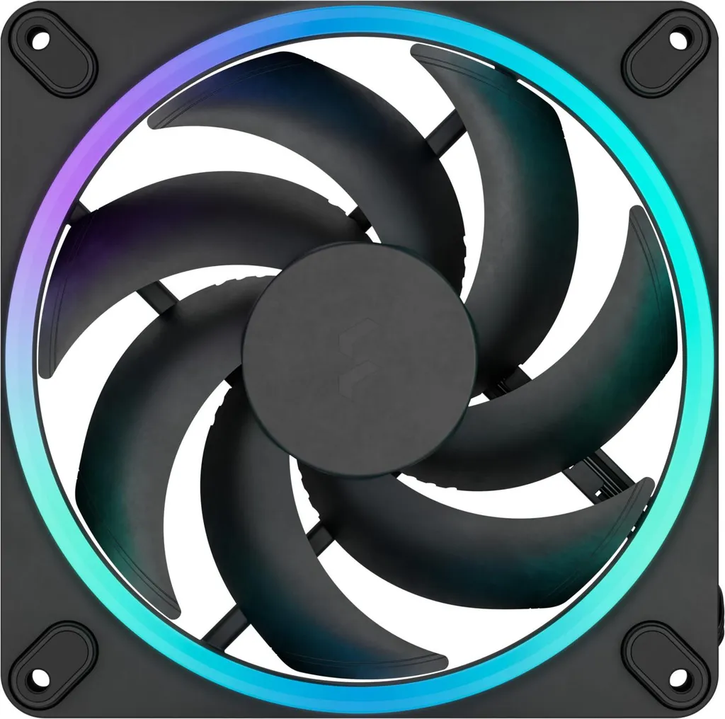 Fractal Design Momentum 14 RGB 3-pack Black: Ventole 140mm Alta Pressione