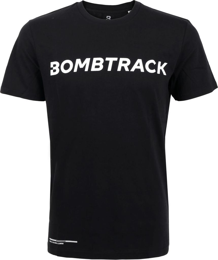 Bombtrack Logo Kurzarm-t-shirt Schwarz XL Mann Schwarz XL