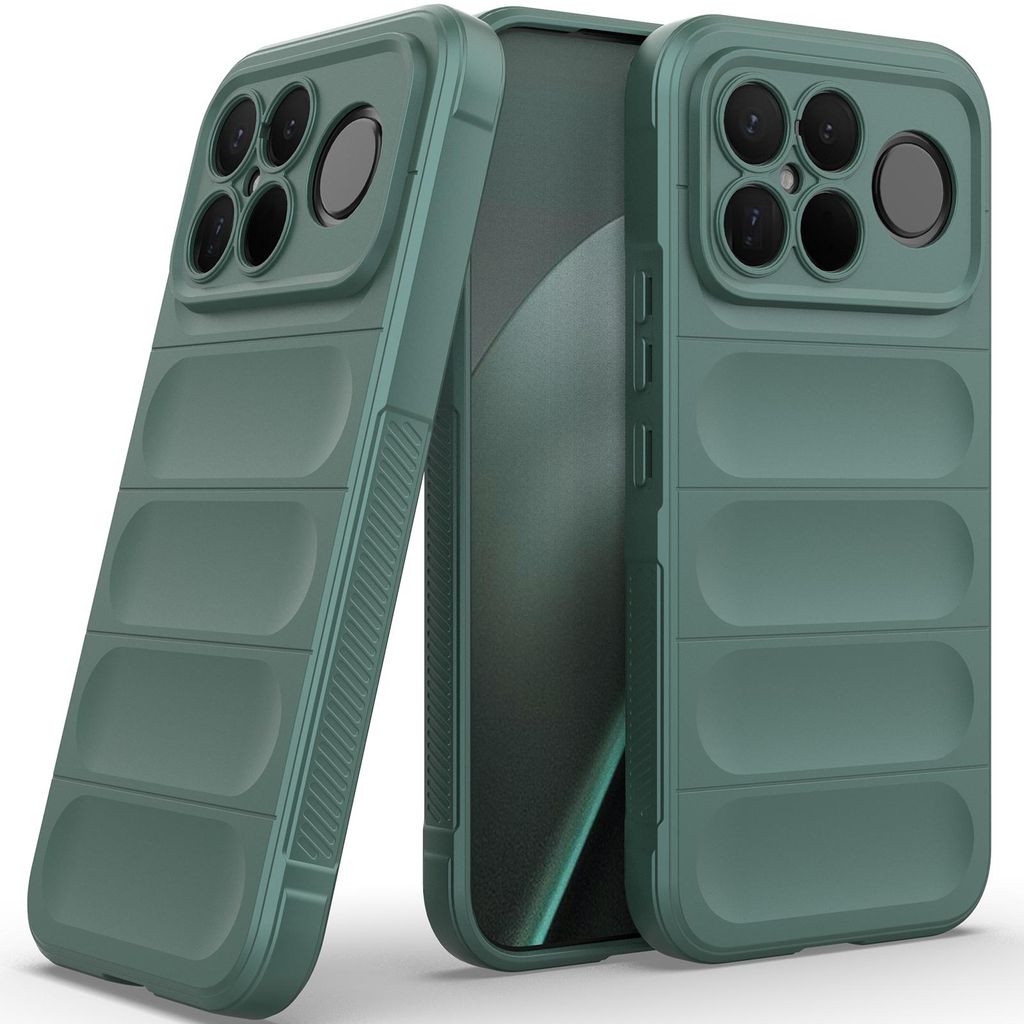 Handyhülle für Xiaomi Poco F8 Ultra/Redmi K90 Pro Max Weich TPU Silikon Stossfest Anti-rutsch Hülle Grün