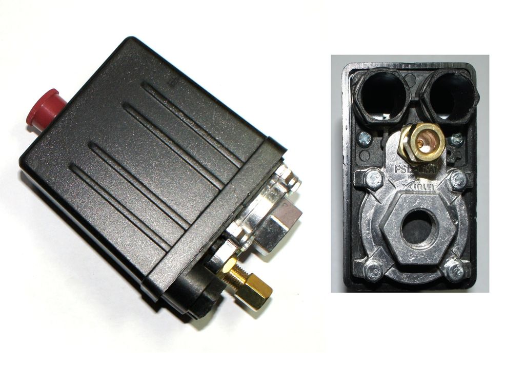 1/4" Druckschalter Kompressorschalter Druckwächter für Kompressor Luftkompressor 