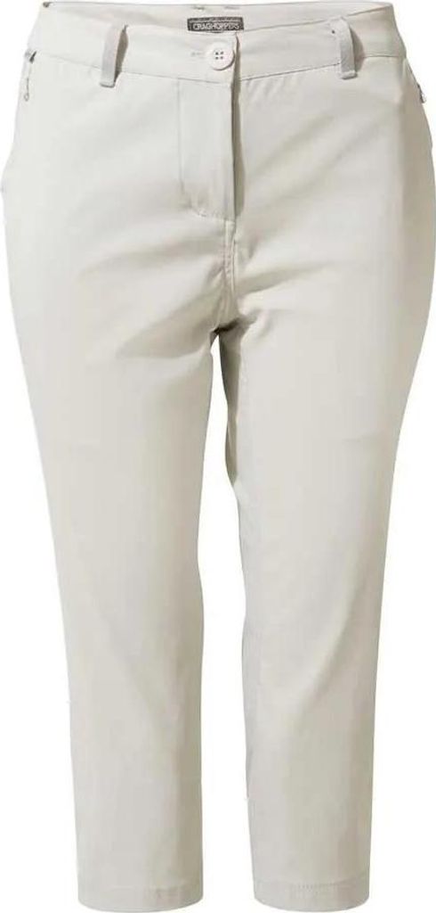 Craghoppers Kiwi Pro Ii Crop 3/4-hosen Weiß 38 Damen Weiß 38