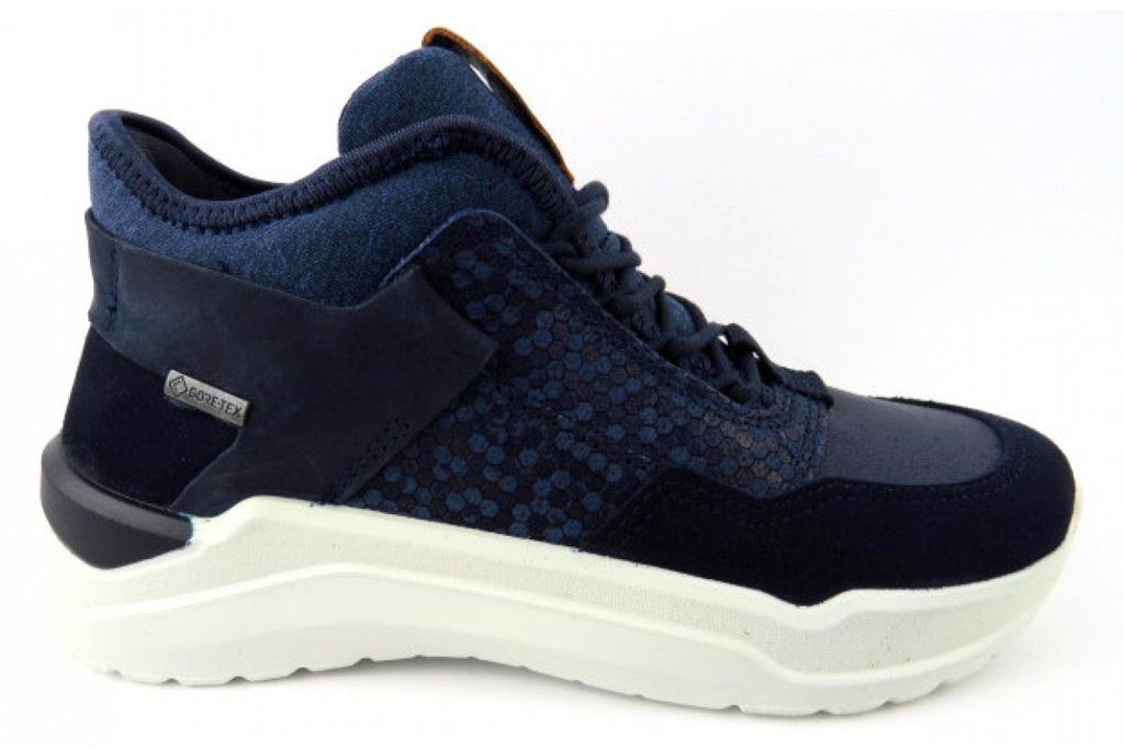 Ecco Intervene blau GTX Sneaker high Blau in Gr. 34