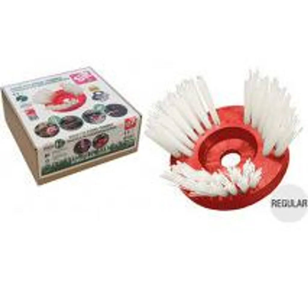 Tête de Débroussailleuse Brosse Herbe et Mousse en Nylon de 170 mm