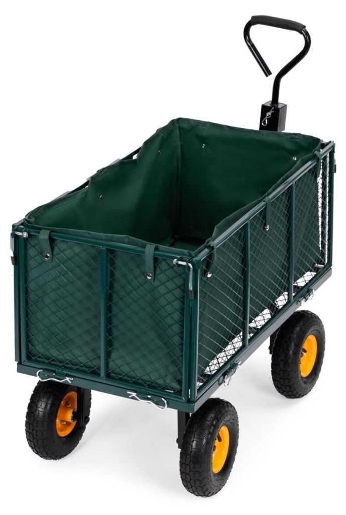 Faltbarer Garten-Transportwagen 200 l 550 kg Luftreifen Produktbild 