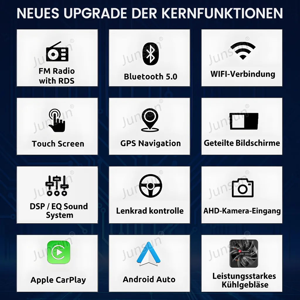 Radio Camper Ducato Android 15: CarPlay 10" per Jumper e Boxer - 6