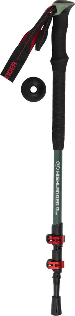 Highlander Gehstöcke (Set) Tiree Pro Carbon Fast-Lock-Grün