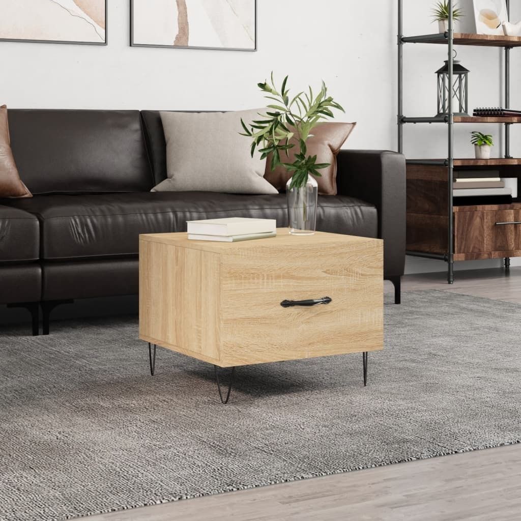 Maison Exclusive - Couchtisch Sonoma-Eiche 50x50x40 cm Holzwerkstoff