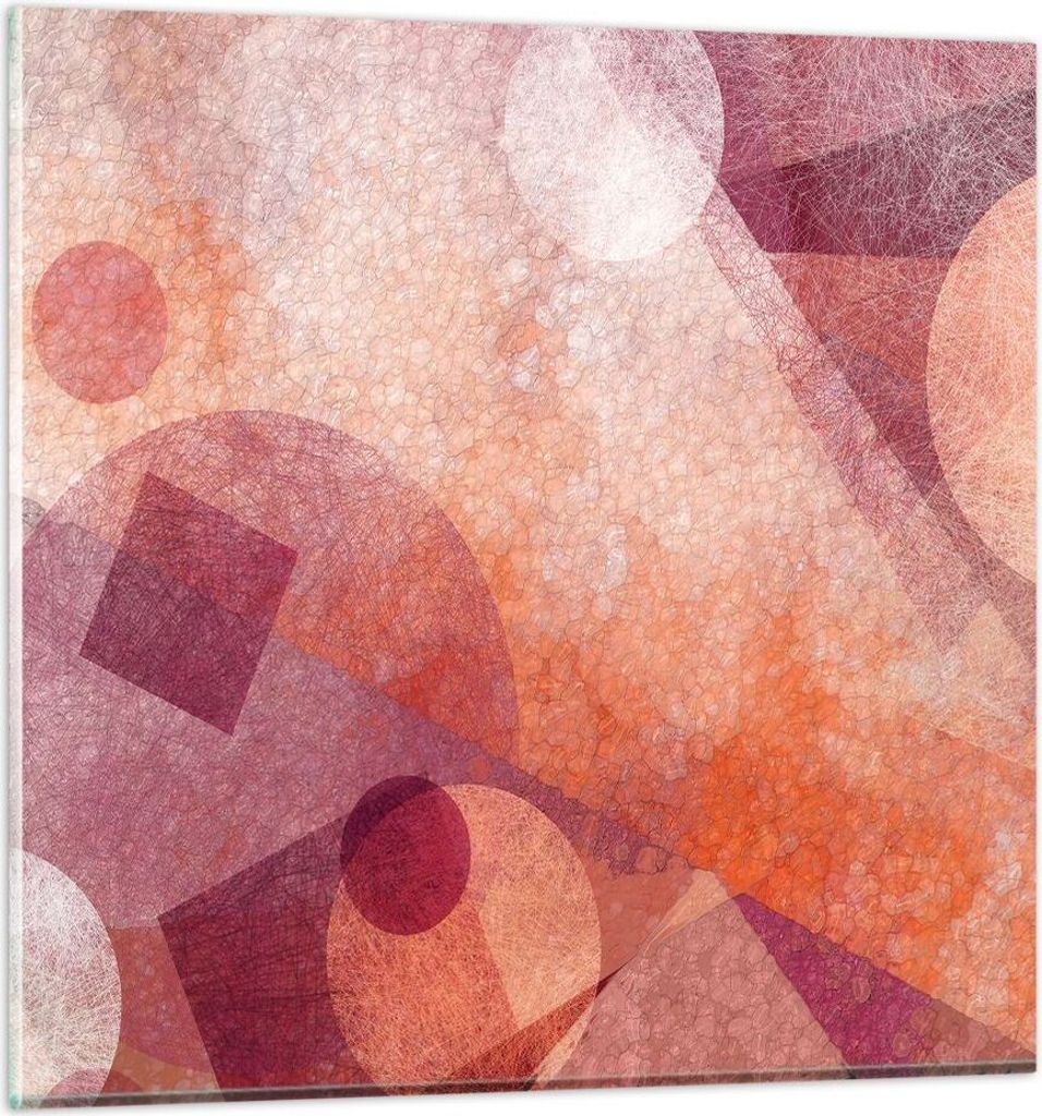 Bilder auf glas - Abstraktion modern - 30x30cm - Glasbilder Produktbild 