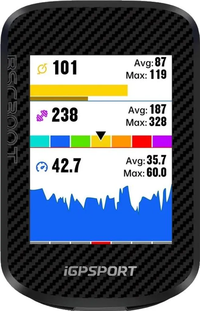Compteur GPS BSC300T haute autonomie et écran tactile couleur réactif