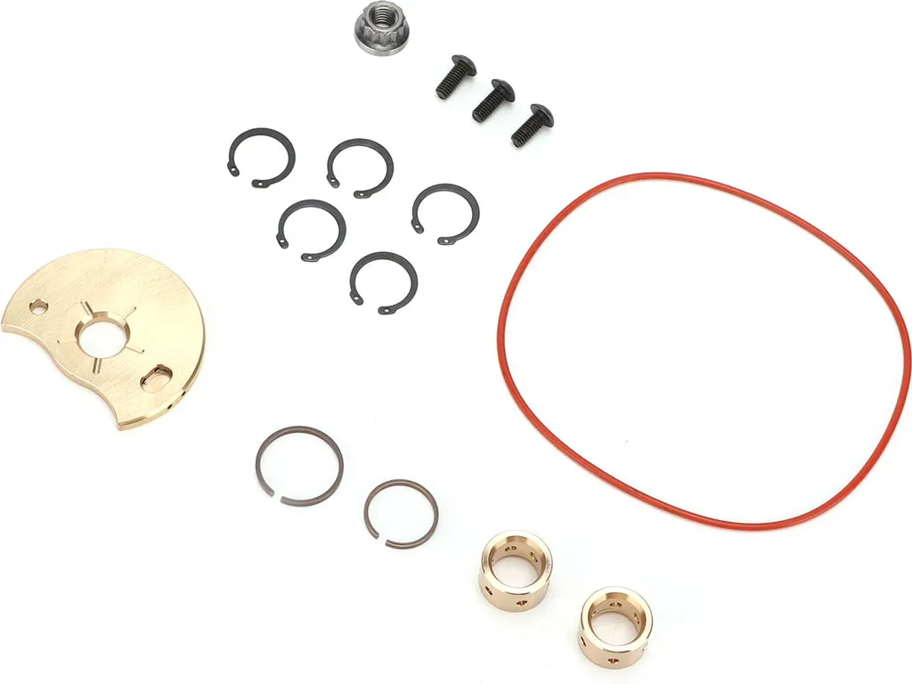 Set di riparazione turbo da 15 pezzi, kit di conversione in acciaio inossidabile, ricambio per Cummins Holset HE451VE HE400VG - 4