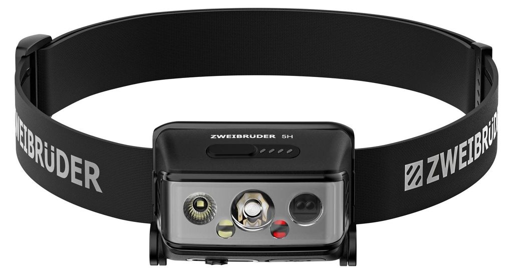 Zweibrüder ZB5H dobíjecí LED čelovka, 1000 lumenů, USB-C Obrázek produktu 