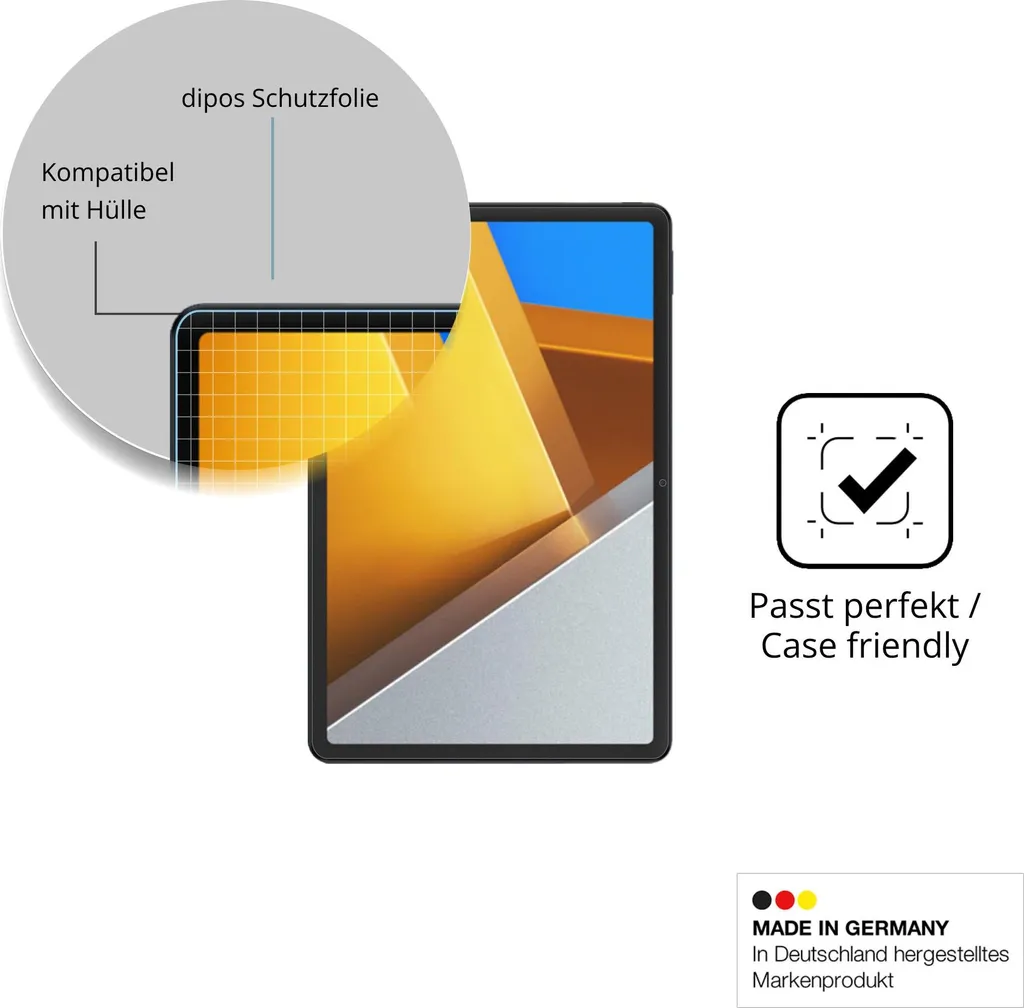 2x Pellicola Protettiva per Poco Pad M1 Protezione Schermo Antiriflesso dipos - 6