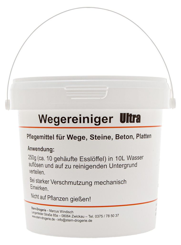Wegereiniger Ultra 1,5kg für alle Steinuntergründe Produktbild 