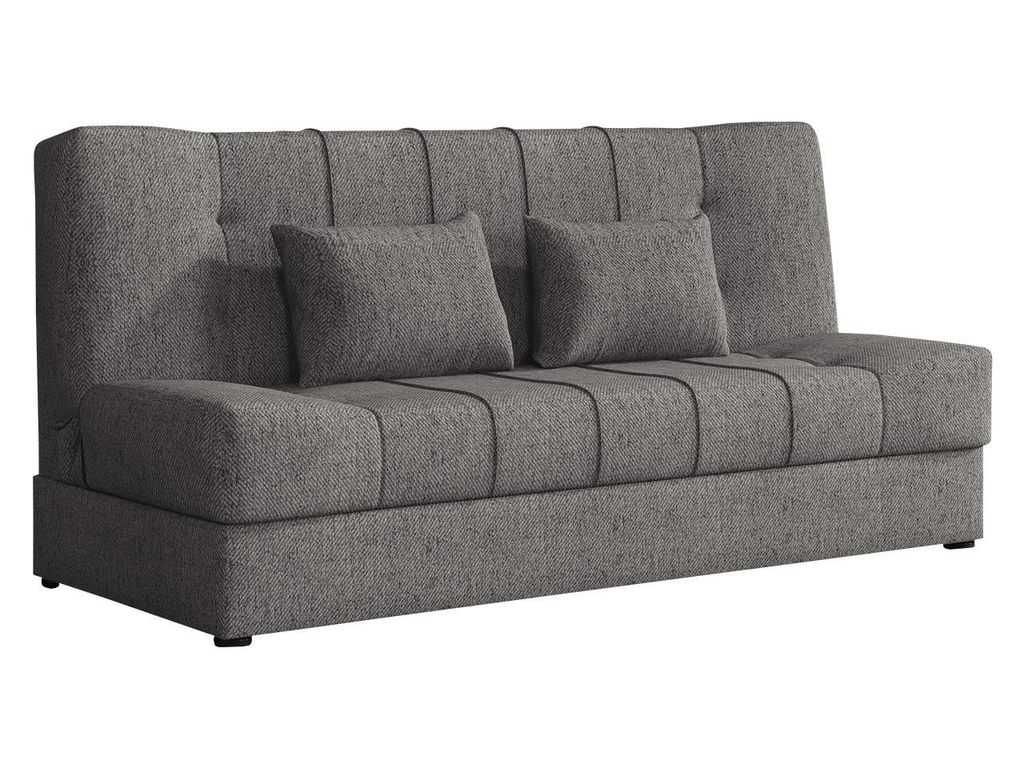 MIRJAN24 Schlafsofa Sonia mit Bettkasten, Couch mit Schlaffunktion, Stilvoll Polstersofa, Wohnzimmer Couchgarnitur (Farbe: Neve 90)