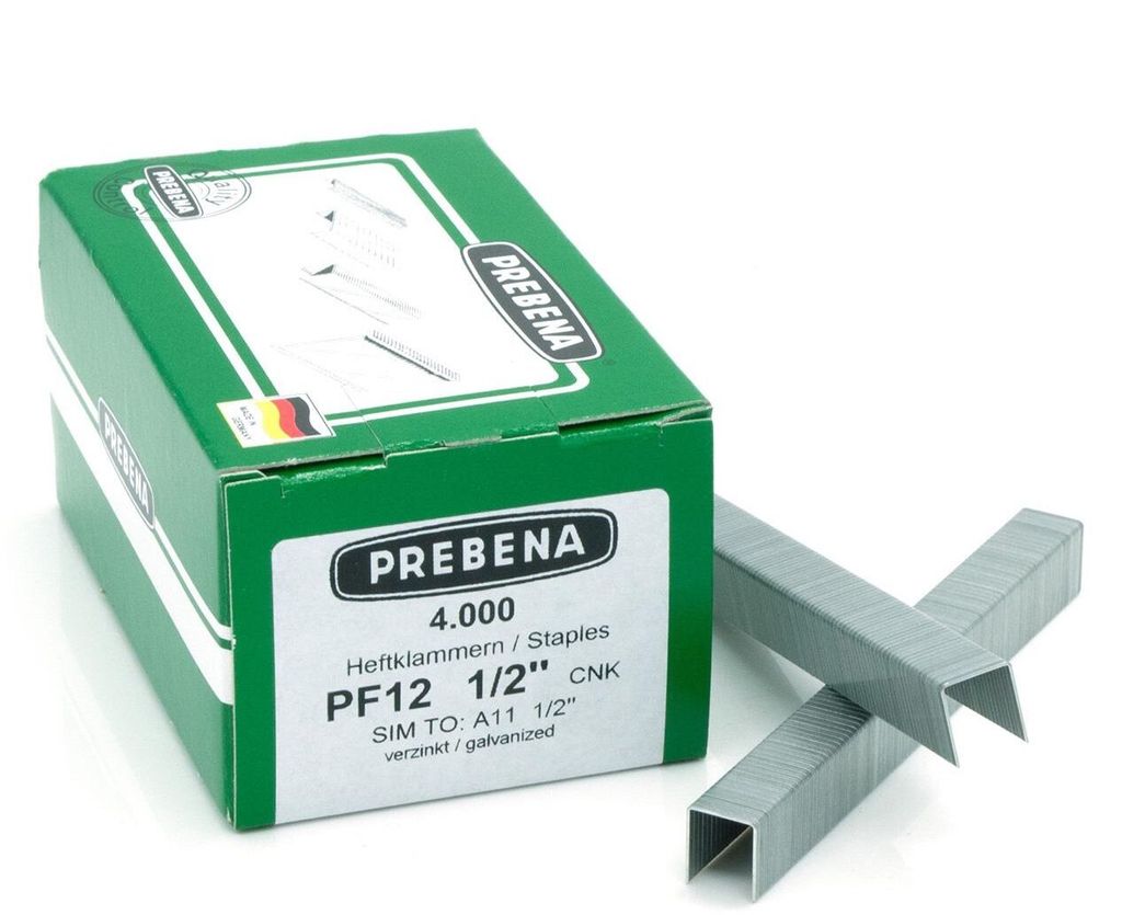 Agrafes PREBENA Agrafes PF PF12 CNK 4000 pièces Image du produit 