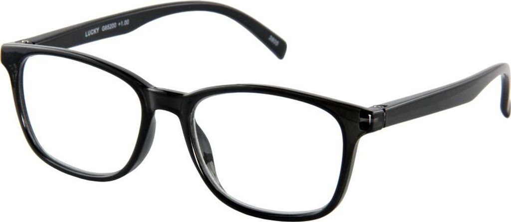 Occhiali da lettura Lucky Black (+ 1,0 dpt) Immagine del prodotto 