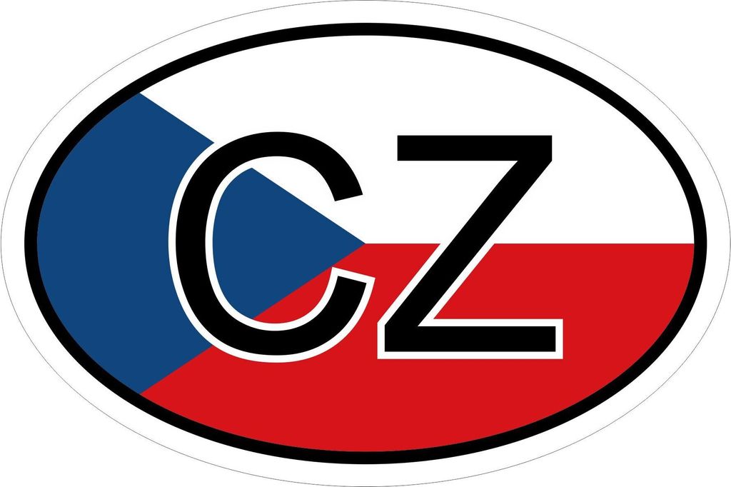 Kiwistar - Autoaufkleber - 15x10 cm - außen klebendKiwistar Autoaufkleber - Tschechien CZ Auto, Laptop, Fahrrad, LKW, Motorrad Mehrfarbig Autoaufk...