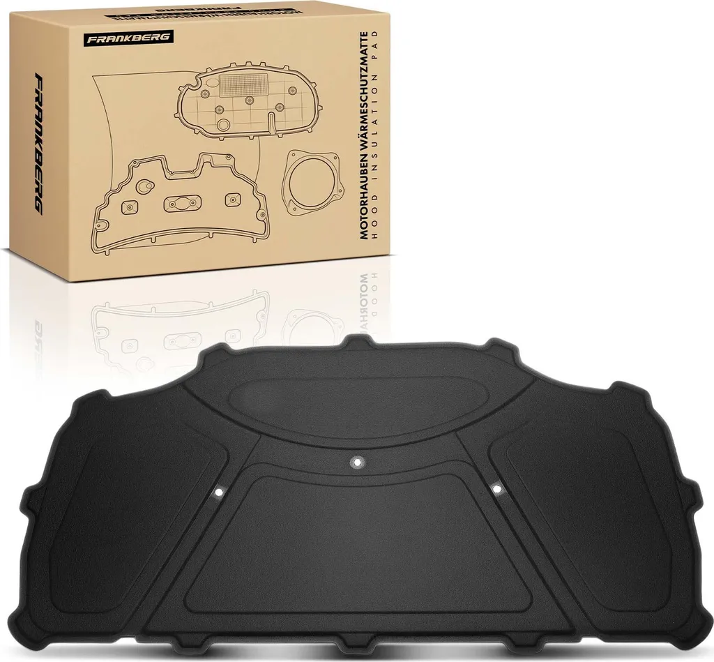 Frankberg Tapis d'Isolation Capot pour Audi A7 4GA 4GF 2.0L 3.0L 4.0L
