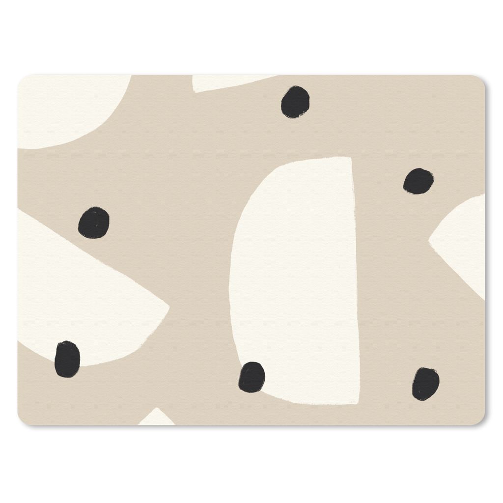 MuchoWow Mauspad Mousepad Pastell - Abstrakt - Design 40x30 cm - Mousepads - Maus Mat - Pad - Mausunterlage - Anti Rutsch