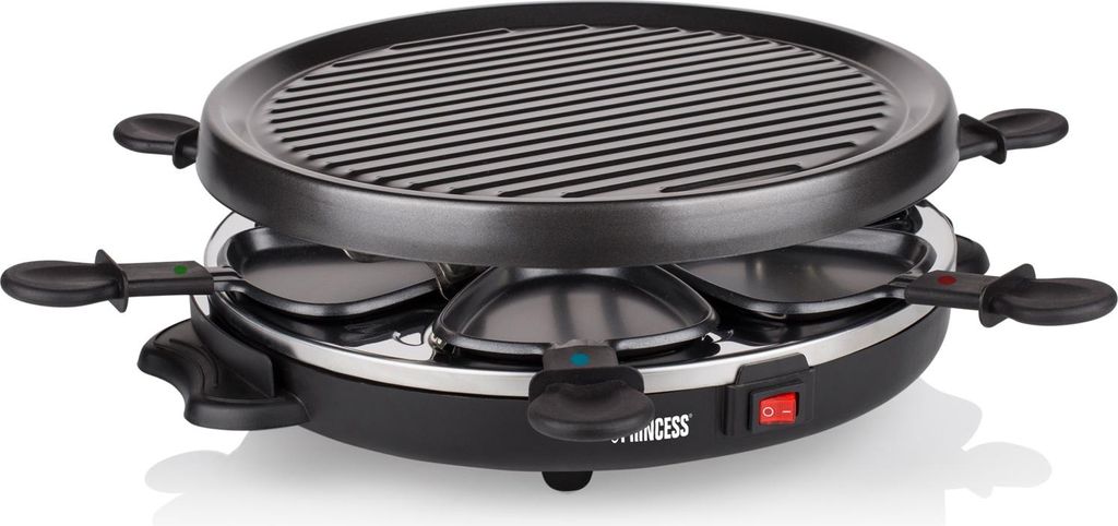 Princess 162725 Raclette 6 Grill Party, 6 Person(en), Produktbild 