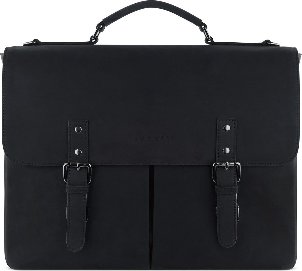 Bugatti Aktentasche Luca With Flap 30 x 39 x 11 Produktbild 