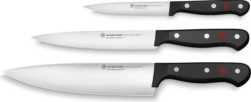 Wüsthof Gourmet 1125060307 | Il Set Essenziale da Cucina in 3 Pezzi