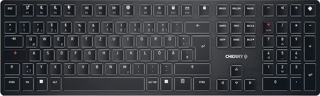 Pack Bureautique : Clavier Cherry Professionnel + McAfee Antivirus 1 An