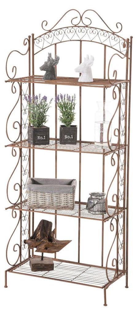 CLP Standregal Antje | Farbe antik braun Produktbild 