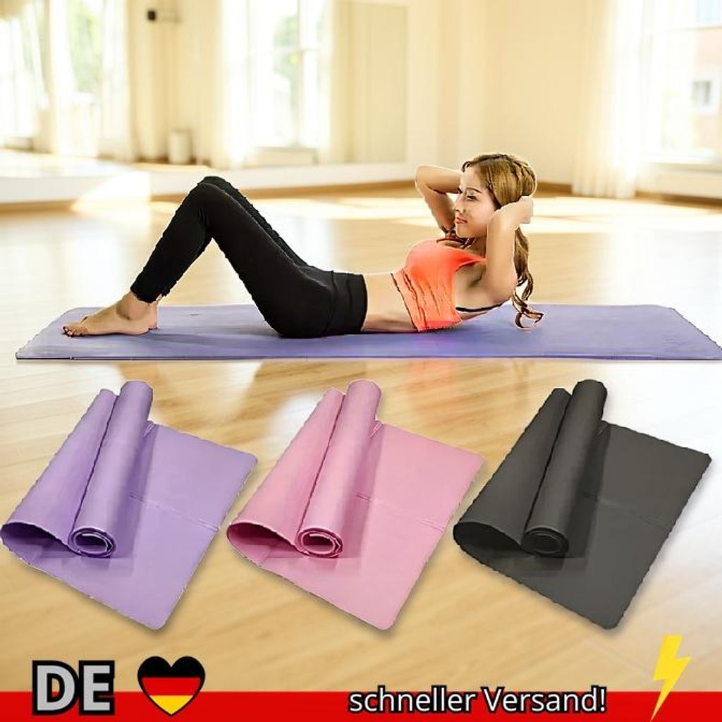 4MM Dicke EVA Yoga Matten Anti-slip Sport Fitness Matte Decke Für Übung Und