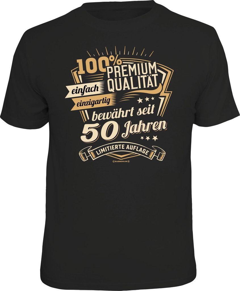 50 Jahre - Textilien - Premium