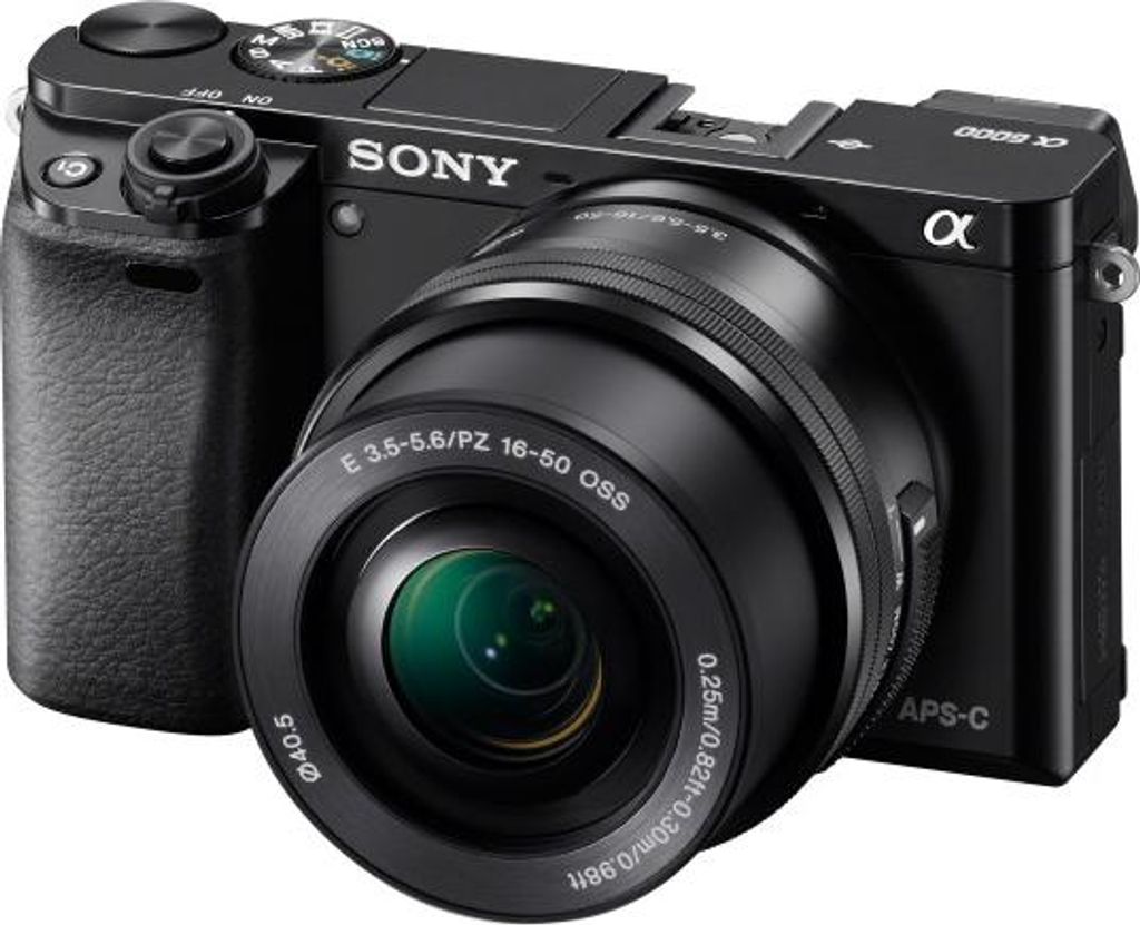 Sony ILCE-6000L, 24,3 MP, 6000 x 4000 px, CMOS, Full HD, Obrázek produktu 