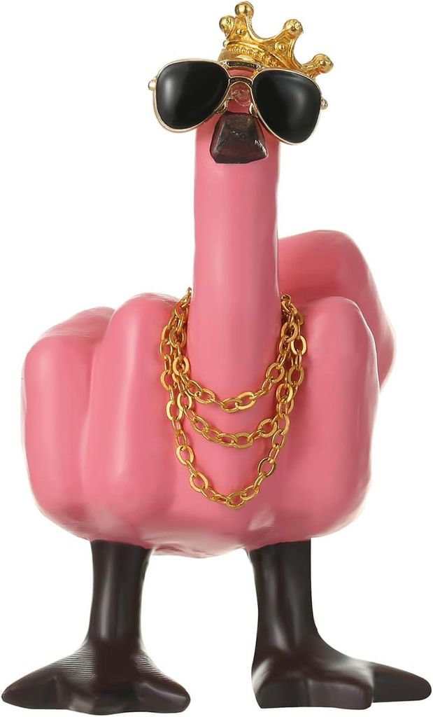 Mini-Auto-Dekoration, Mittelfinger-Entenspielzeug, witziges Weihnachts-/Geburtstagsgeschenk