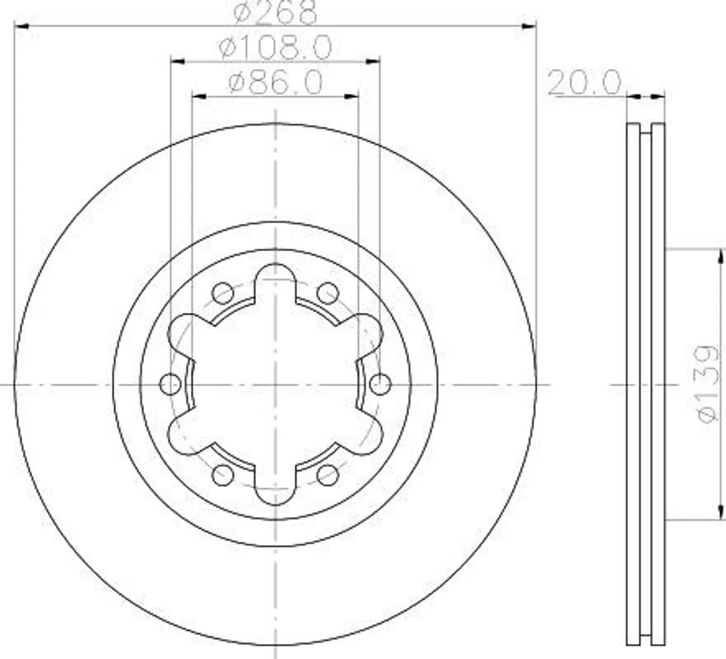 Remplacement Disques de Frein Avant MAZDA E Platform - Kit HELLA Duo - 5