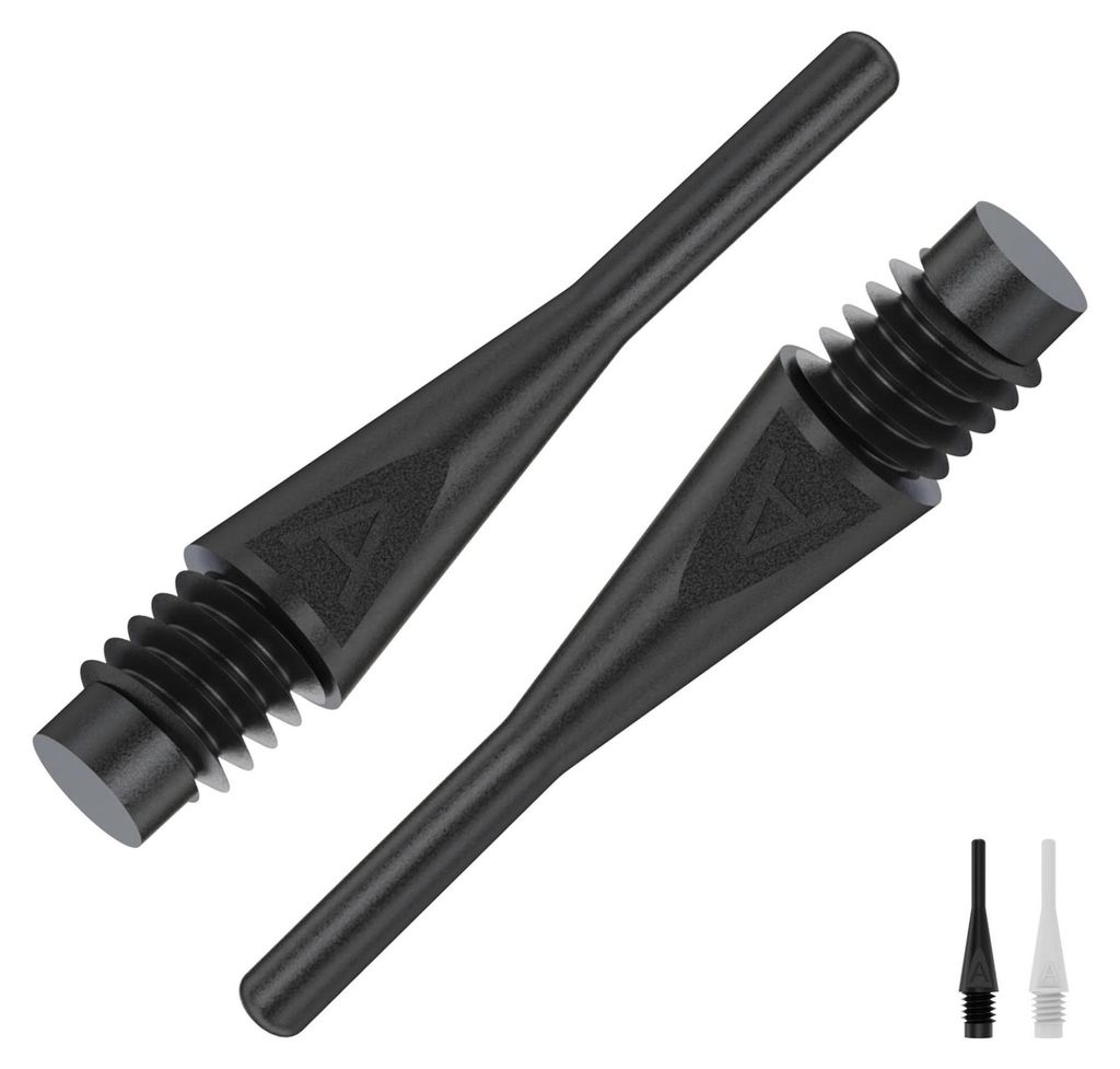 BULL'S AXX Soft Tips Short 6mm(2BA) - weiß -- 1000 Stck