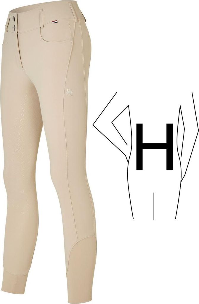 Kingsland KLKira Vollgrip Reithose H Shape Regular Damen