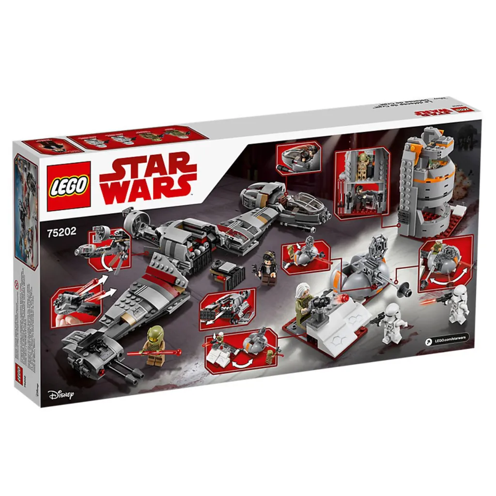 Construisez la Défense de Crait LEGO Star Wars 75202 pour vos Batailles