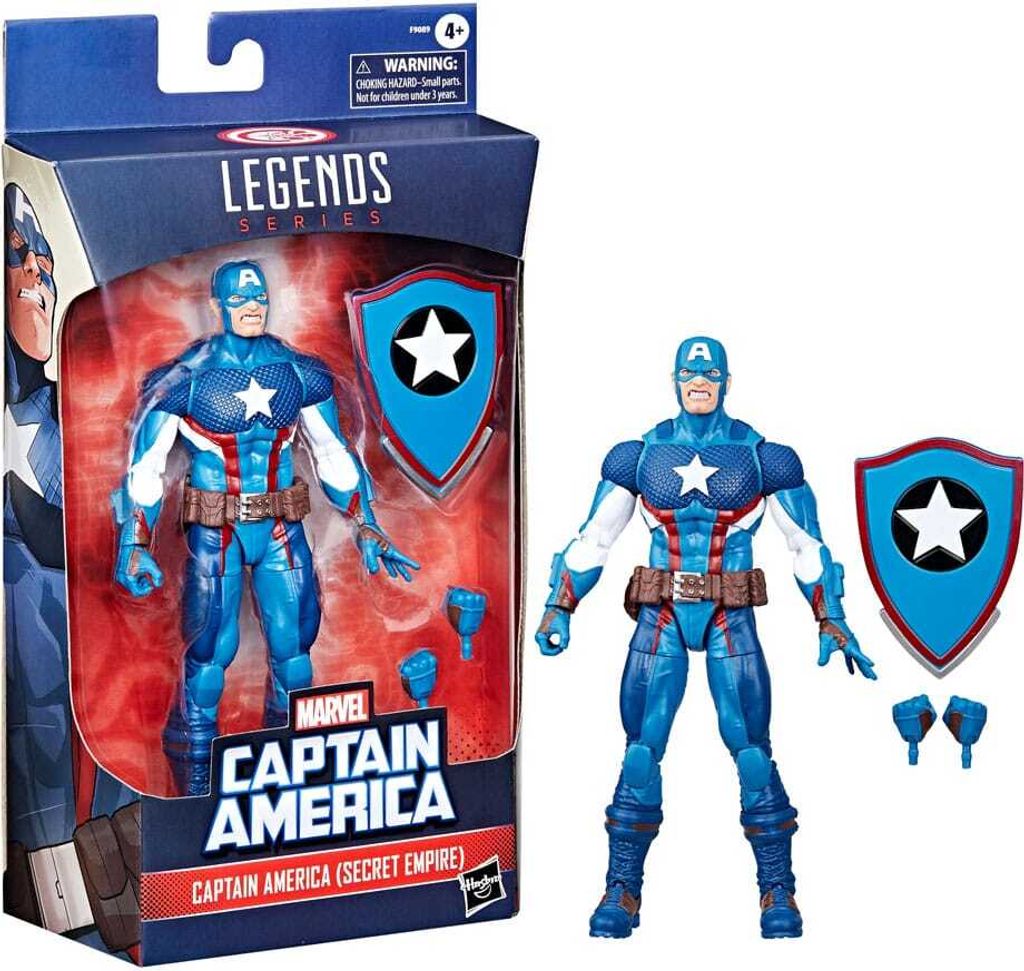 Hasbro Captain America Marvel Legends Actionfigur Captain America (Secret Empire) 15 cm