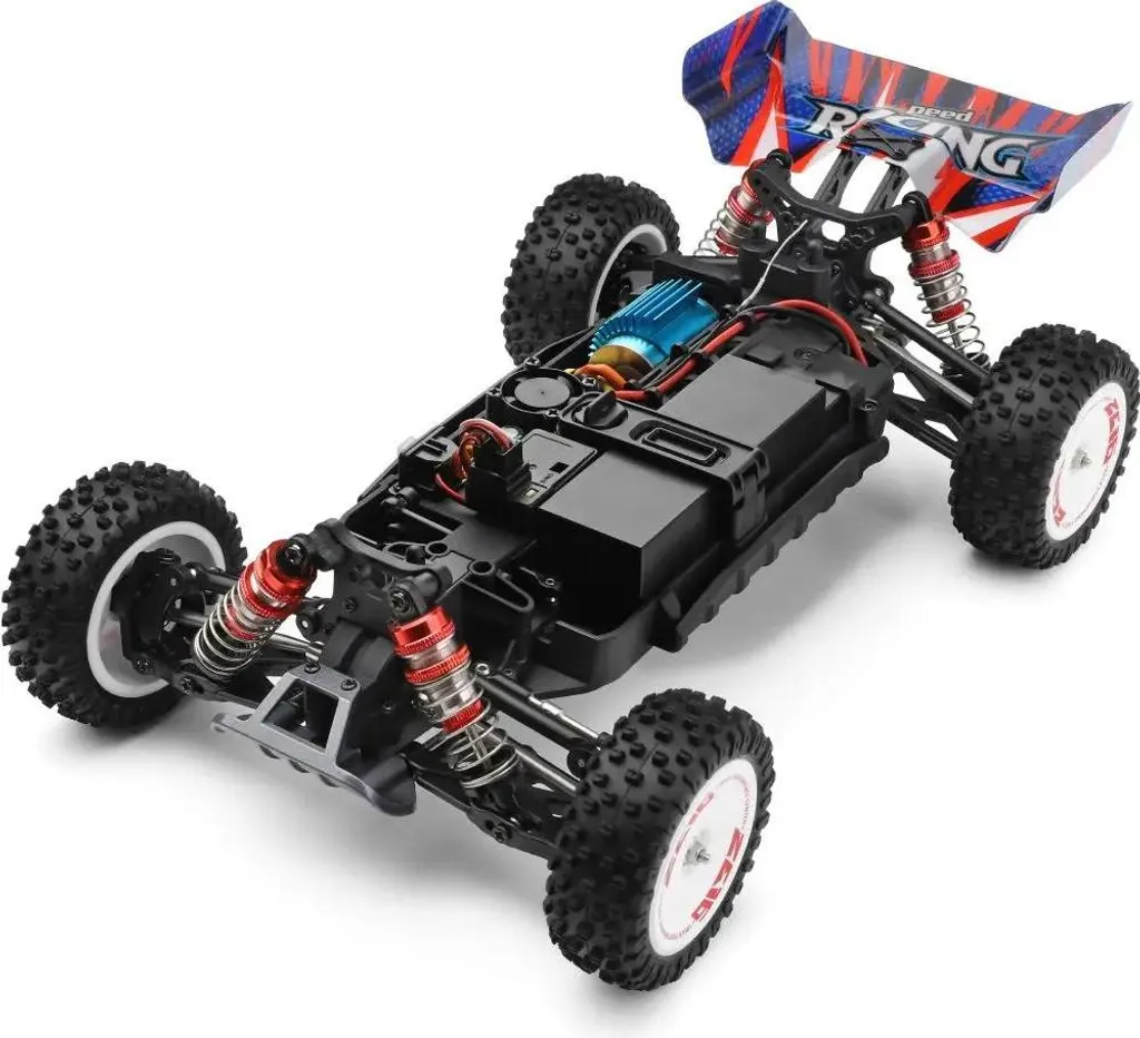 Buggy RC Tout-Terrain 4x4 1/12 - Voiture Télécommandée Rapide 60 km/h - 4