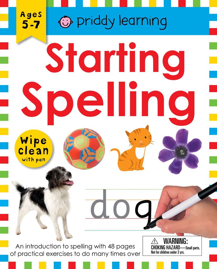 Priddy, R: Wipe Clean Workbook: Starting Spelling