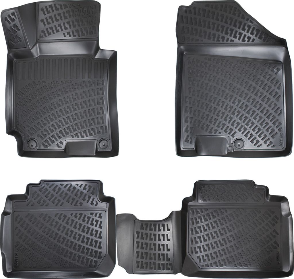 Rizline kompatibel mit HYUNDAI i30 1.Gen 2007–2012 Autofußmatten 3D Gummimatten