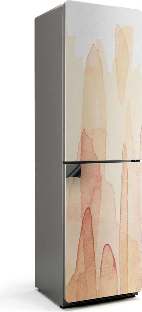 Abstrakte Farbspritzer – Magnetische Kühlschrank Abdeckung – Dekorfolie magnetisch Küche – Kühlschrank Magnet Deko – selbstklebende Magn...