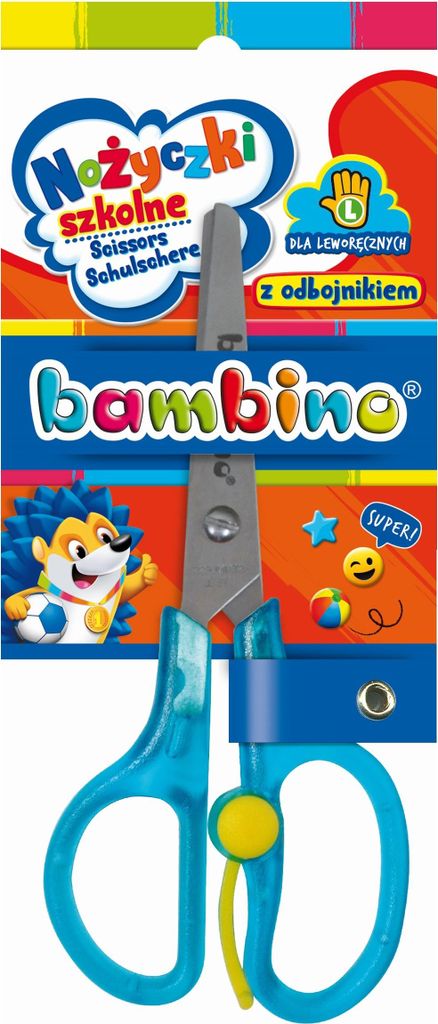 Ciseaux avec pare-chocs pour Bambino gaucher Image du produit 