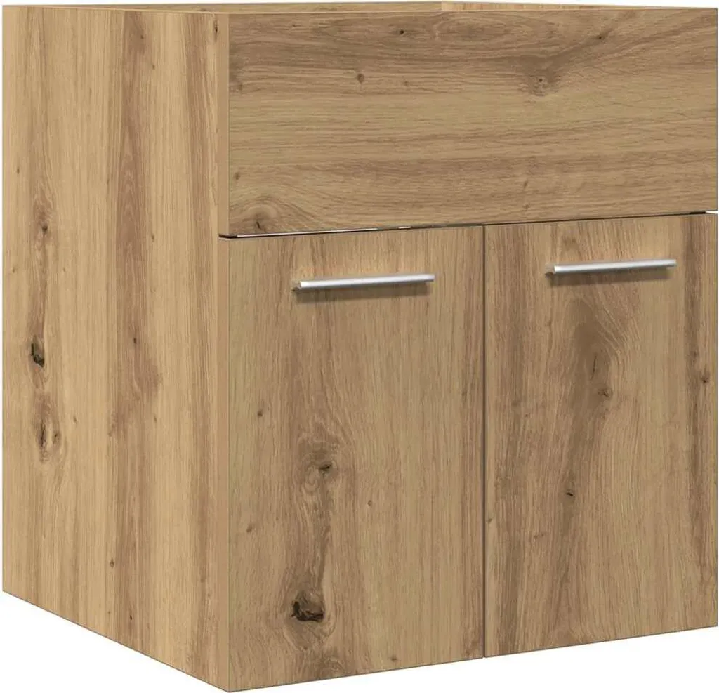 Mobile sottolavabo Rovere Artisan 41x38,5x46 cm | Arredo Bagno Compatto