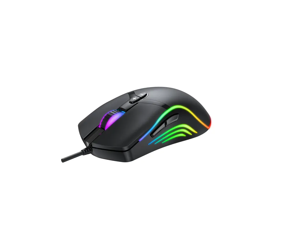 Souris de jeu Denver GMO-402 filaire USB avec capteur 6400 DPI et RGB