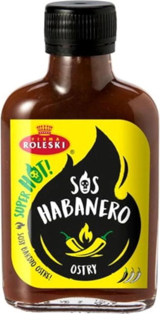 Sos Bardzo Ostry Habanero 120g ROLESKI Zdjęcie produktu 