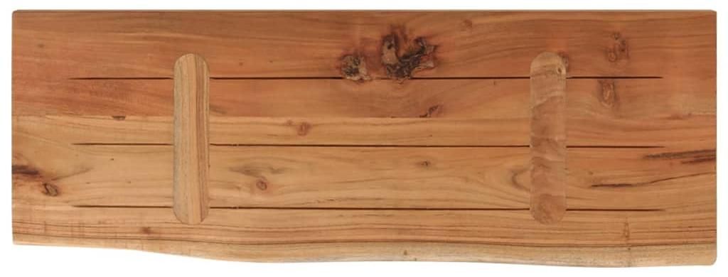 vidaXL Wandregal 70x30x3,8 cm Rechteckig Massivholz Akazie Produktbild 