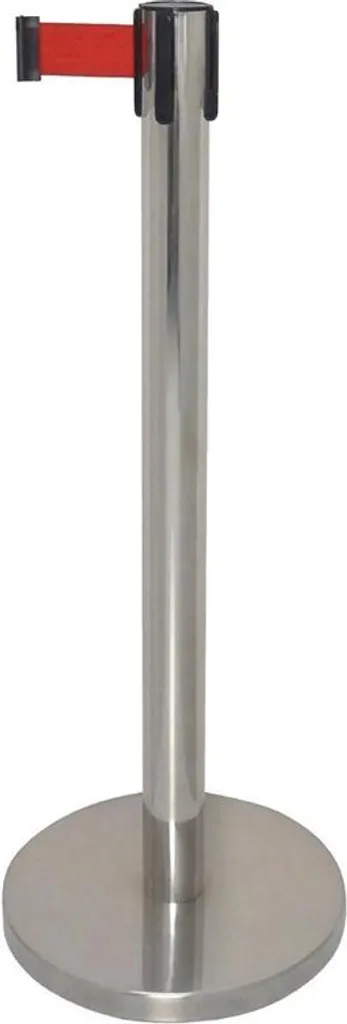 Gérer vos Flux de Visiteurs avec le Poteau Bolero Sangle Rouge 3M